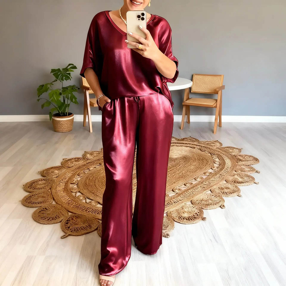 Conjunto Maisa- Sofisticação e Conforto- Perfeito para quem busca estilo sem complicação