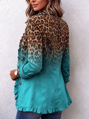 Blazer Leopardo- Moderno, estiloso e confortável. +Frete Grátis