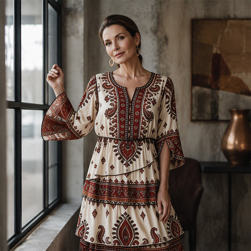 Vestido Soltinho Elisa- Feito para transmitir leveza, elegância e Sofisticação