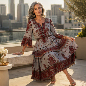 Vestido Soltinho Elisa- Feito para transmitir leveza, elegância e Sofisticação