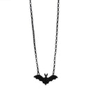 New black bat opening adjustable ring Set Halloween Fashion Accessories Personality Punk style men's and women's universal - Descont Express
